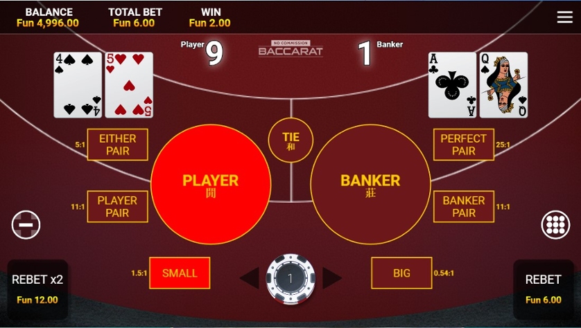 Настольная игра No Commission Baccarat