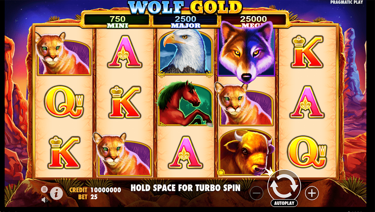 Игровой автомат Wolf Gold