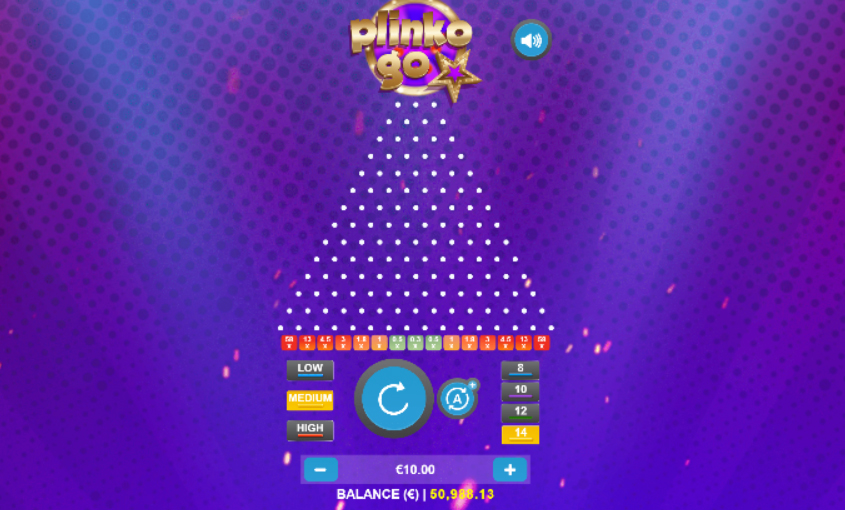 Играйте в Plinko Go онлайн