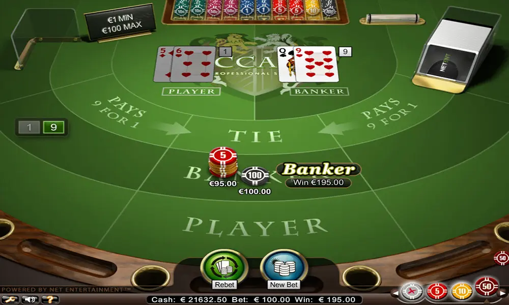 Игра Baccarat Pro