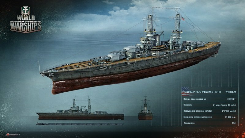 Гайд по линкорам в World of Warships